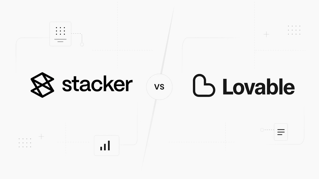 Stacker vs Lovable: Which is Better in April 2026?